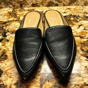 Franco Sarto Leather Slip Ons